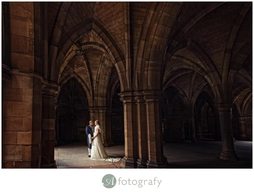 Glasgow University Chapel Wedding | Az and Lindsey