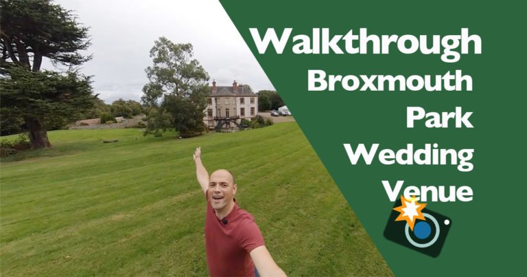 Broxmouth park wedding venue walkthrough