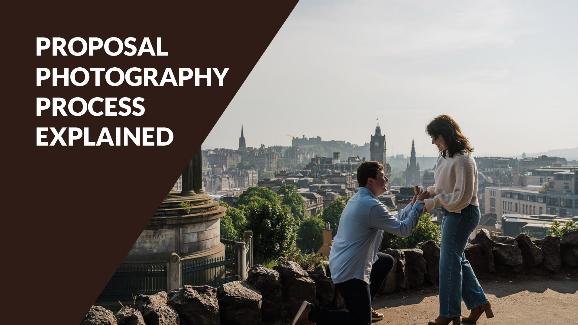 Proposal photographer Edinburgh